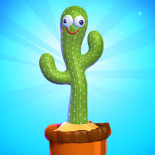 Rechargeable Dancing and Talking Cactus with Music